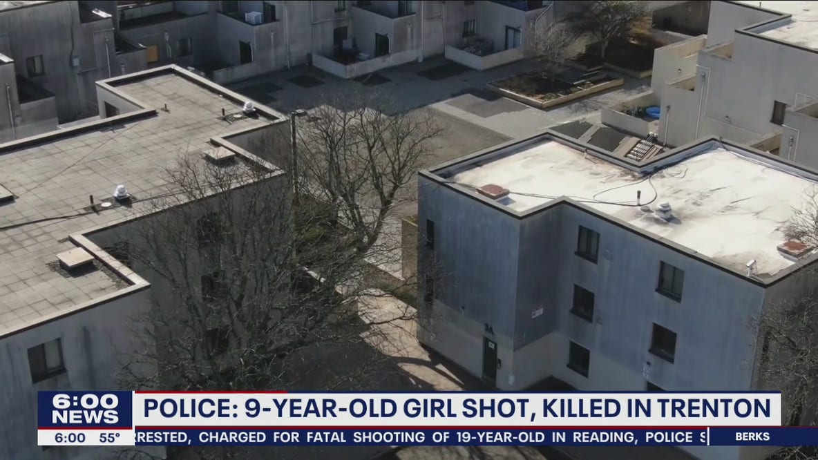 9-year-old girl shot, killed in Trenton, police say